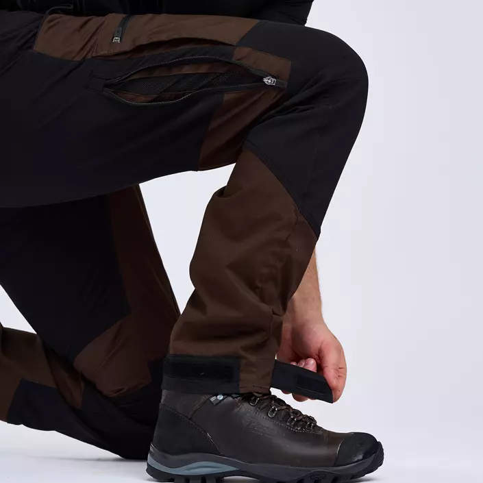 Pinewood Caribou TC bukser, Dark Brown/Black, large image number 6