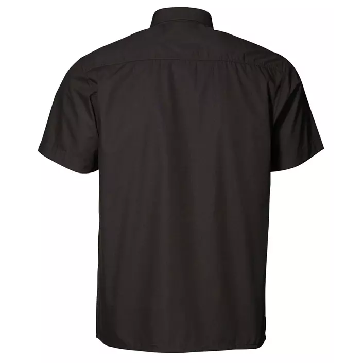 ID Game Comfort fit short-sleeved work shirt / café shirt, Black, large image number 2