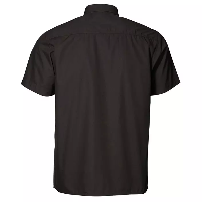 ID Game Comfort fit kortærmet arbejdsskjorte/caféskjorte, Sort, large image number 2