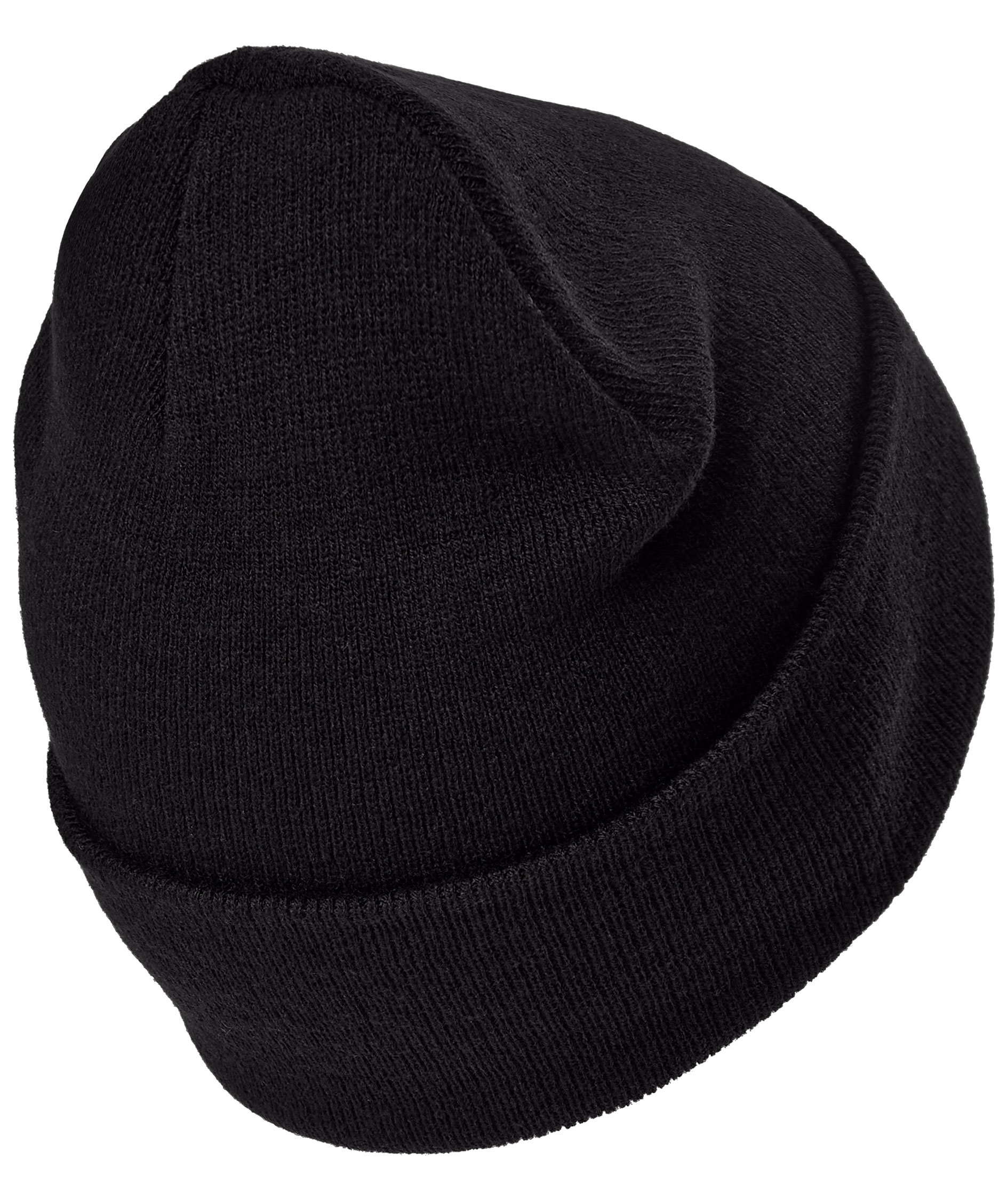 Engel knitted beanie, Black, Black, large image number 1