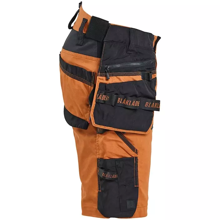 Blåkläder Striker håndværkershorts, Rust/sort, large image number 2