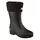 Viking Mira Thermo Jr rubber boots, Charcoal, Charcoal, swatch