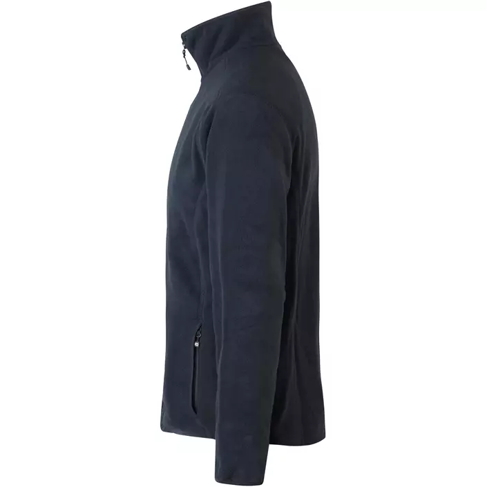 ID Microfleece Cardigan with lining, Marine Blue, large image number 2
