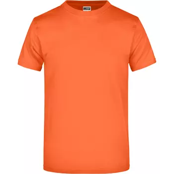 James & Nicholson T-shirt Round-T Heavy, Dark-orange
