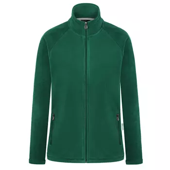 Karlowsky women's fleece jacket, Forest green