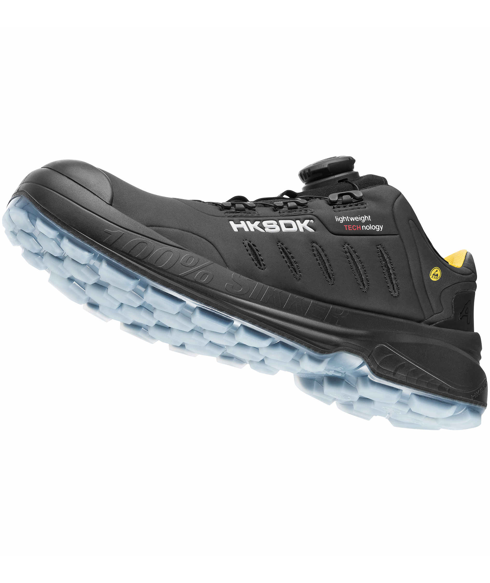 HKSDK E5 safety shoes S3, Black, large image number 2
