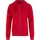 ID women's hoodie with full zipper, Red, Red, swatch