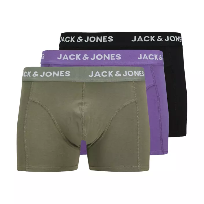Jack & Jones JACROB SOLID 3er-Pack Boxershorts, Agave Green, large image number 0