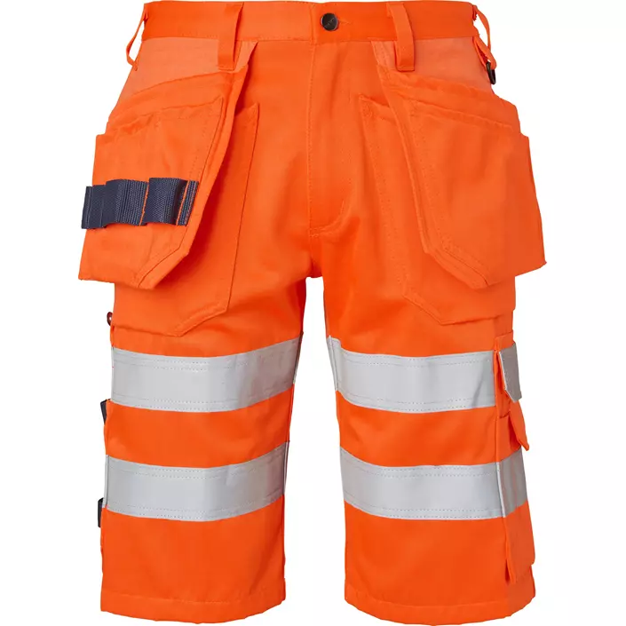 Top Swede craftsman shorts 195, Hi-vis Orange, large image number 0