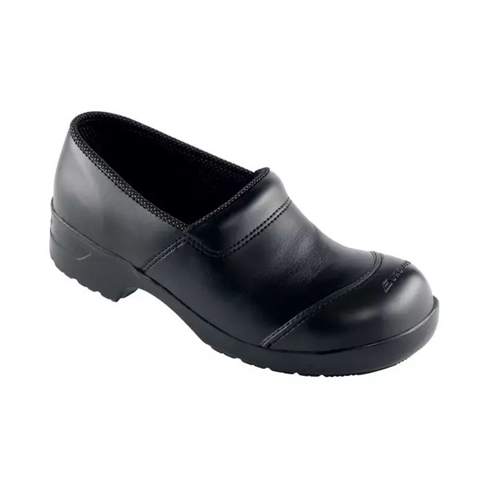 Euro-Dan Flex safety clogs with high instep S2, Black, large image number 0