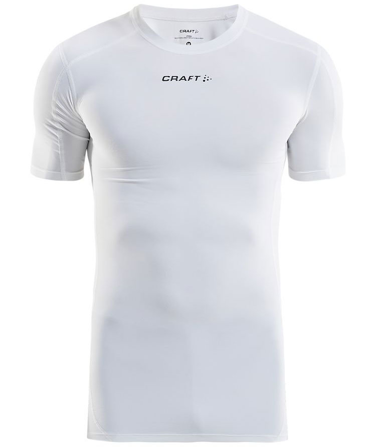 Craft Pro Control kompressions T-shirt, White , White , swatch