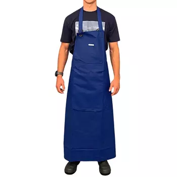 Ocean Industrial PVC bib apron, Blue