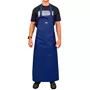 Ocean Menton PVC bib apron, Blue