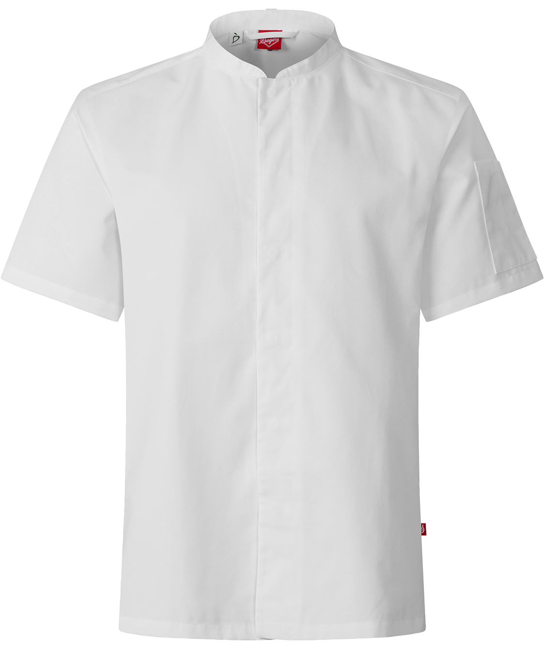 Segers 1097 short-sleeved chefs shirt