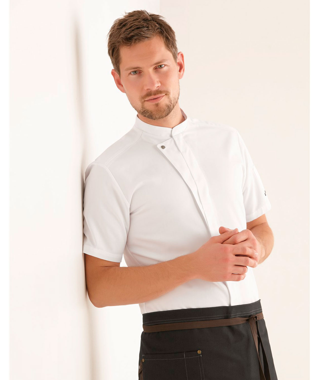 Kentaur short-sleeved  chefs-/server jacket, White, large image number 1