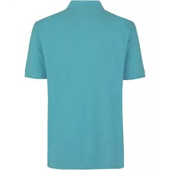 ID PRO Wear Polo shirt with chest pocket, Dusty Aqua