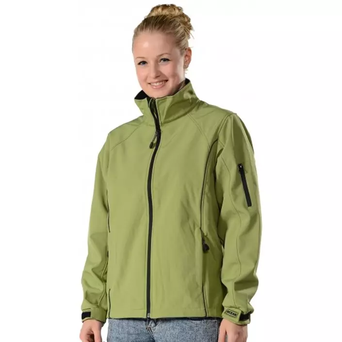 Ocean women's softshell jacket, Lime Green, large image number 0