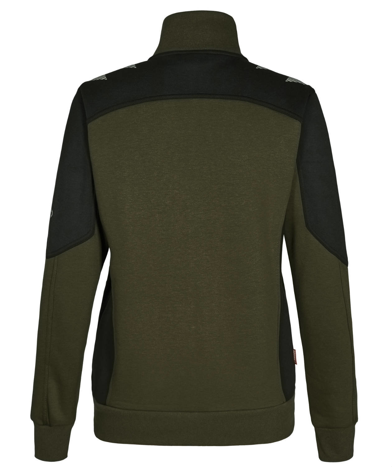 Engel Galaxy women's sweatcardigan, Forest Green/Black