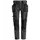 Snickers LiteWork craftsman trousers 6208 full stretch, Steel Grey/Black, Steel Grey/Black, swatch