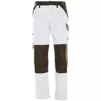 Mascot Crossover Temora Work trousers, White/Dark Antracit