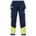 Fristads Gen Y craftsman trousers 2127, Hi-vis Yellow/Marine, Hi-vis Yellow/Marine, swatch