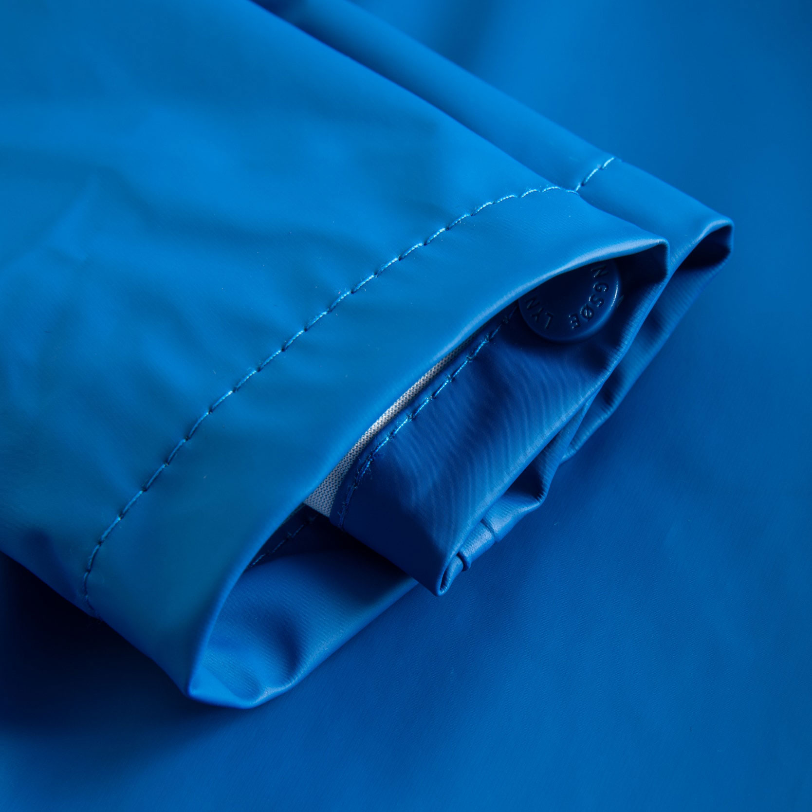 Lyngs&oslash;e Multinorm PU rain jacket, Royal Blue, large image number 3