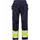 Fristads Flame craftsman trousers 2586 FLAM, Hi-Vis yellow/marine, Hi-Vis yellow/marine, swatch