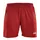 Craft Squad Go women's shorts, Red, Red, swatch
