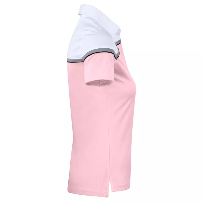 Cutter & Buck Seabeck Damen Poloshirt, Pink/Weiß, large image number 2