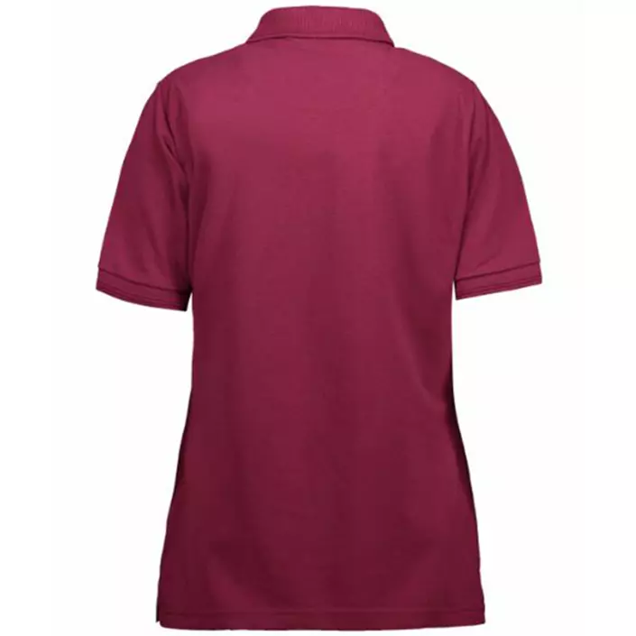 ID PRO Wear women's Polo shirt, Bordeaux, large image number 3