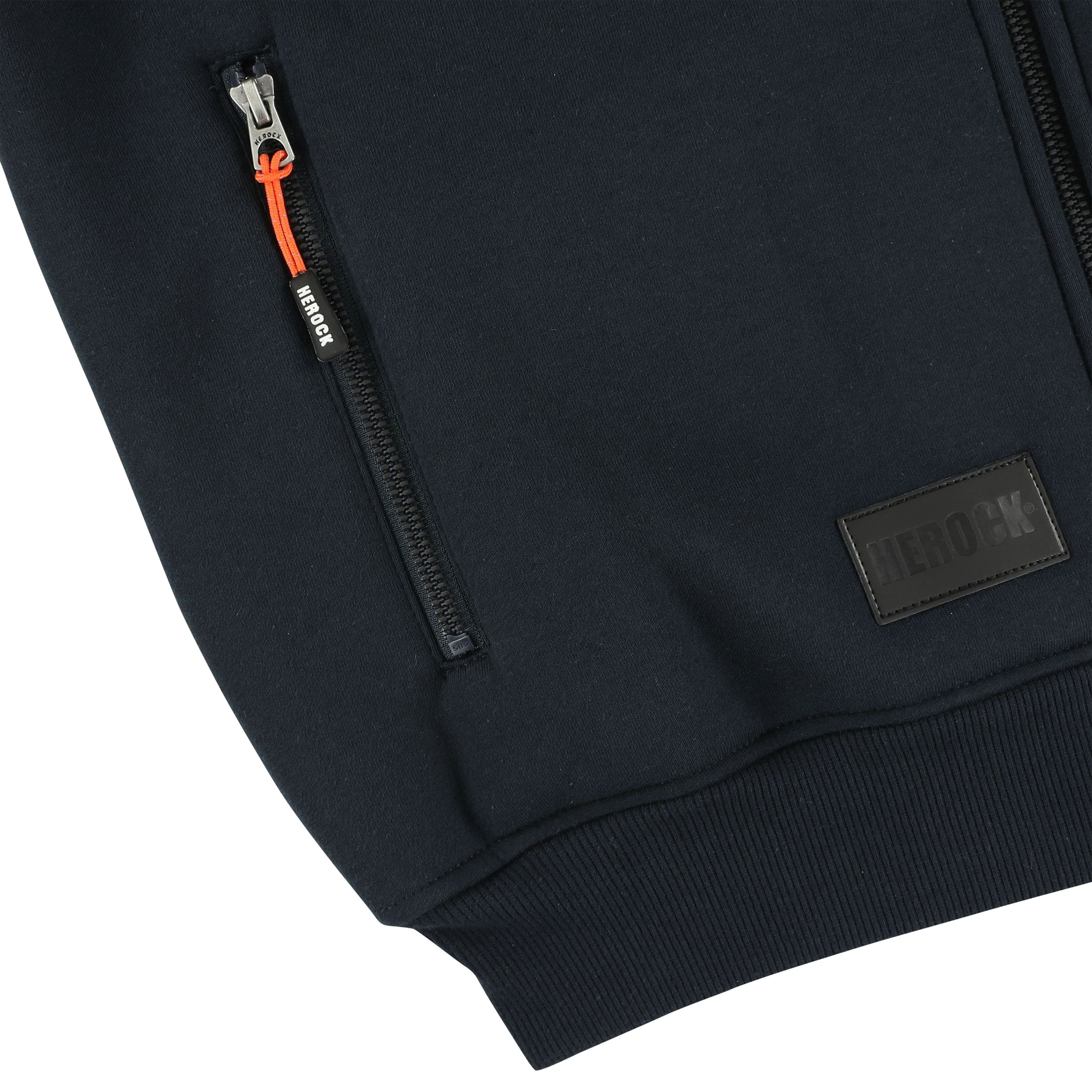 HEROCK Otis hoodie with zipper, Navy, large image number 3