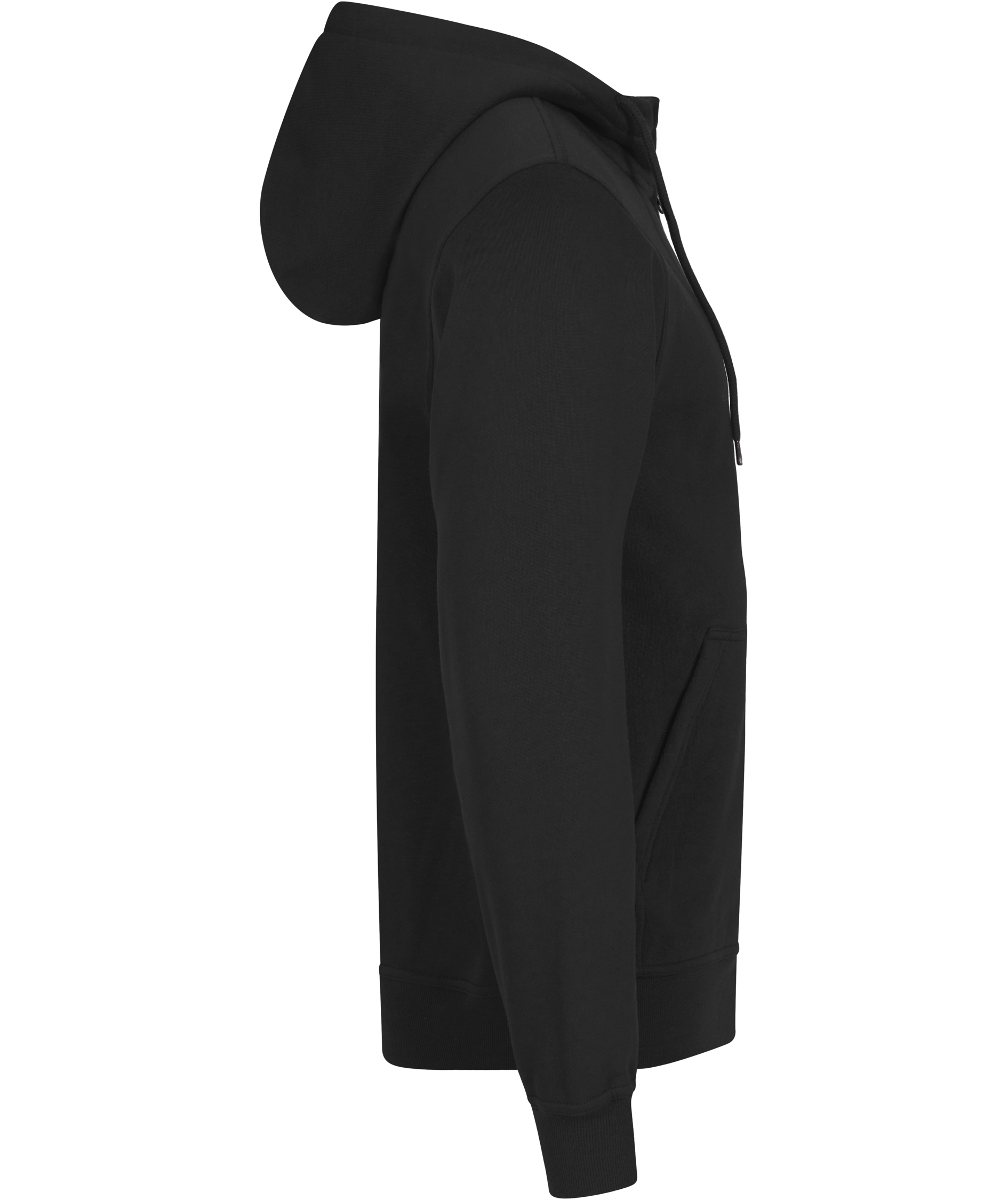 Clique Miami hoodie med dragkedja, Svart, large image number 2