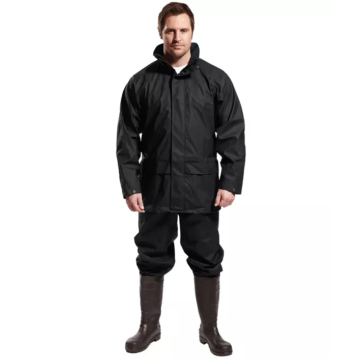 Portwest Sealtex Classic rain trousers, Black, large image number 1