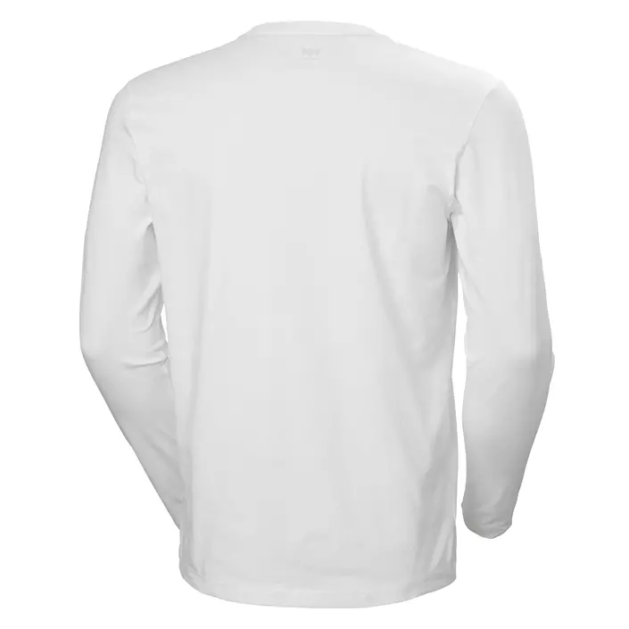 Helly Hansen langærmet T-shirt, Hvid, large image number 1