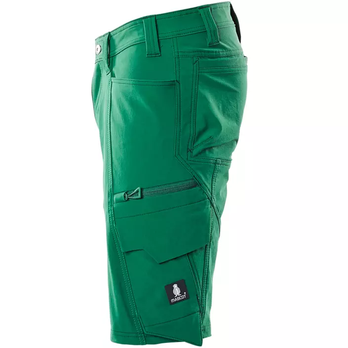 Mascot Accelerate work shorts full stretch, Green, large image number 3