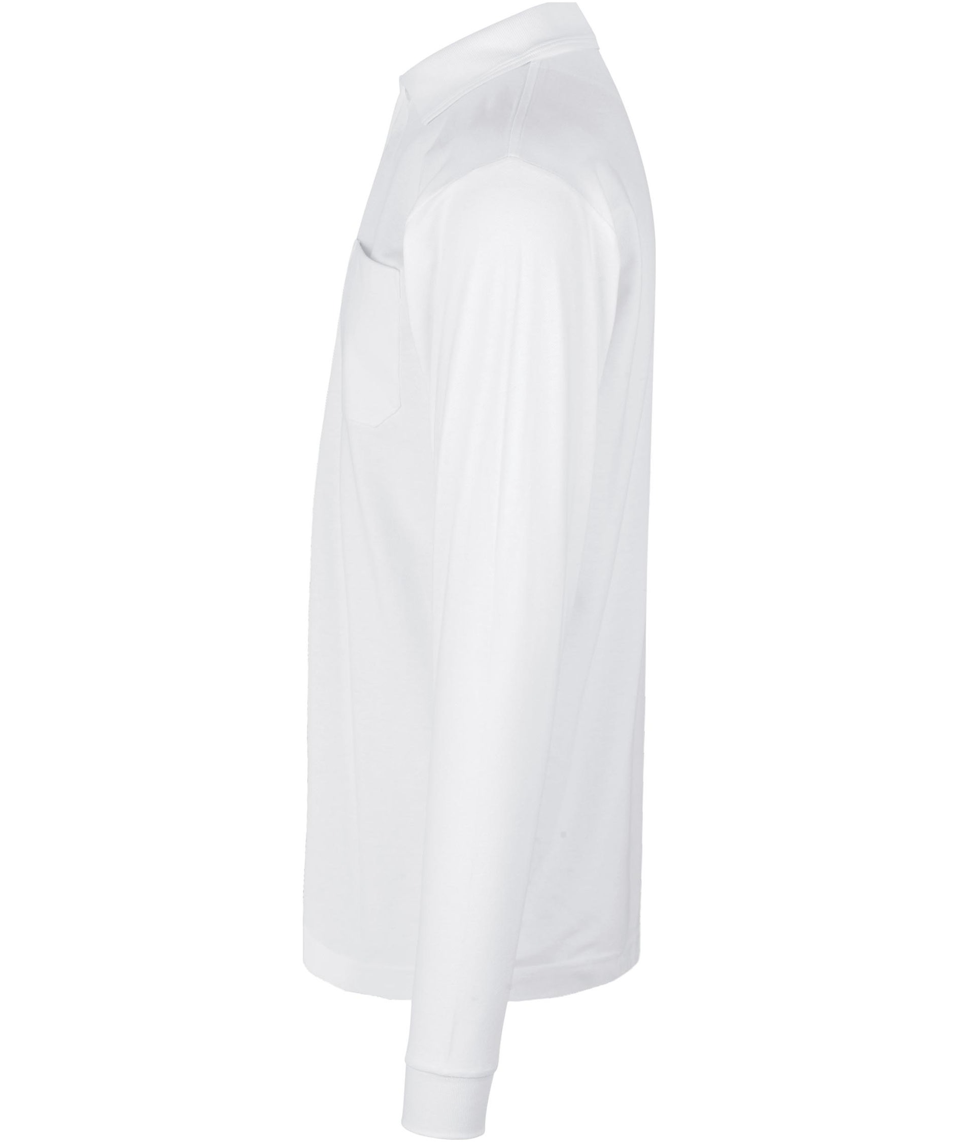 ID PRO Wear lang&aelig;rmet Polo T-shirt, Hvid, large image number 2