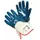 Tegera 2207 cut protection gloves nitrile Cut B, Blue/Beige, Blue/Beige, swatch
