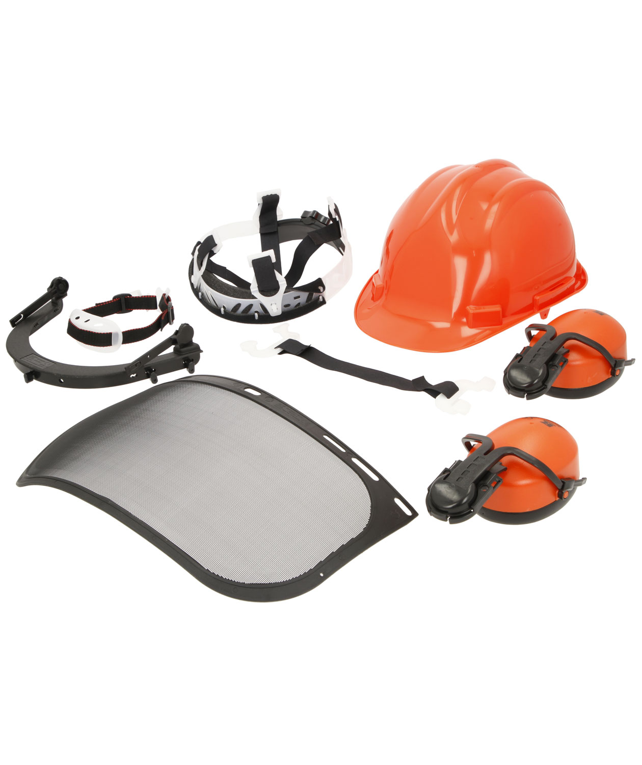 Kramp Standard forest helmet package, Orange