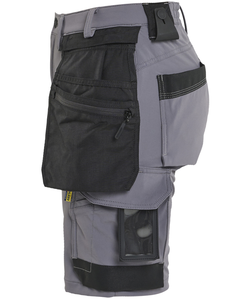 Bl&aring;kl&auml;der women's craftsman shorts full stretch, Medium grey/black, large image number 4