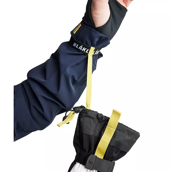 Blåkläder Supreme Warm läderhandskar, Svart/Vit, large image number 2