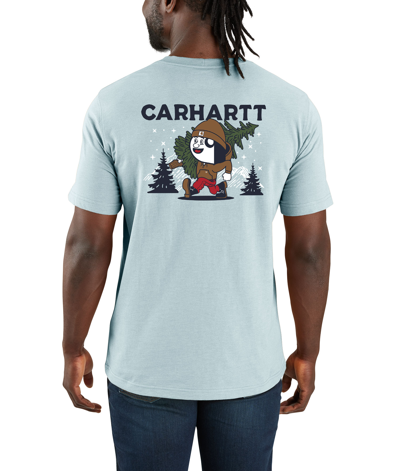 Carhartt Graphic T-skjorte, Early Fog, large image number 3