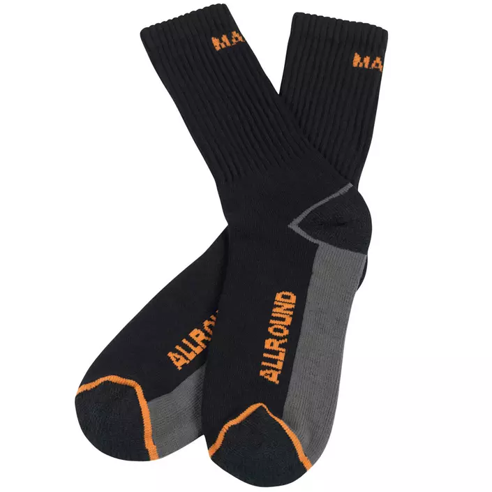 Mascot Mongu 3-Pack socks/work socks, Black, large image number 0