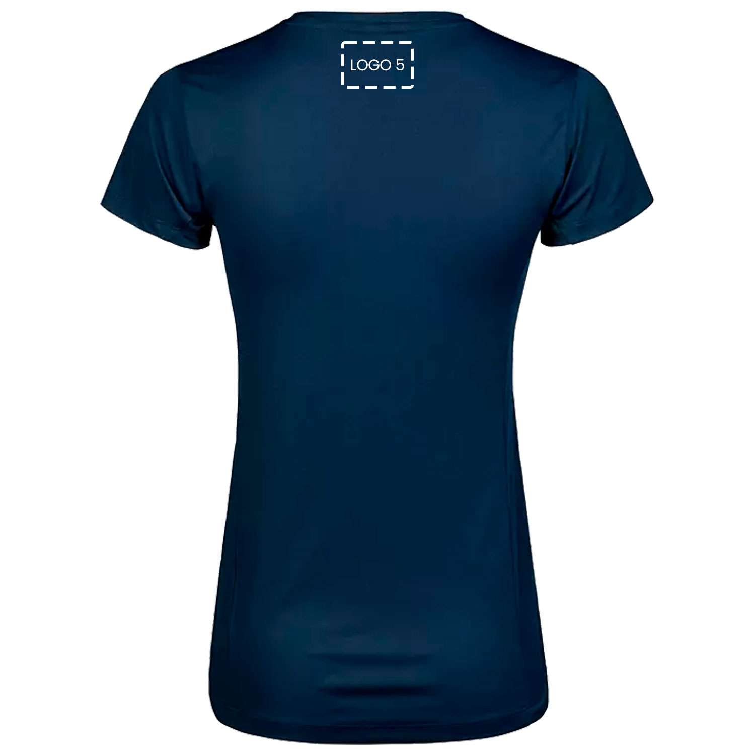 Tee Jays women's luxury T-shirt with logo print, , large image number 2