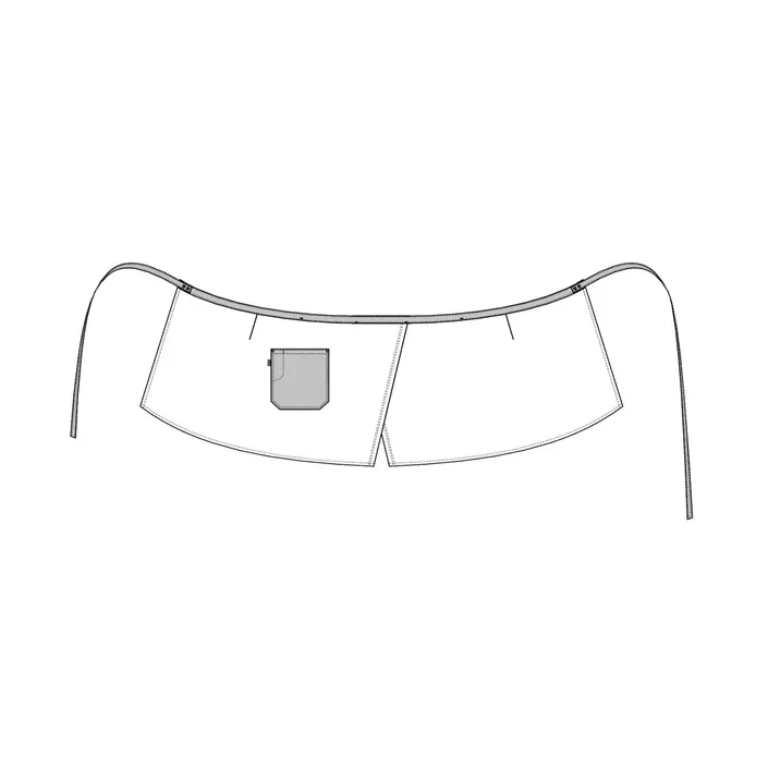 Kentaur wrap-around förkläde med ficka, Rock Cross, Rock Cross, large image number 2