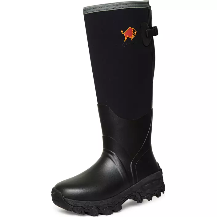 Gateway1 Woodwalker Lady 17" 4mm gummistövlar, Svart, large image number 0