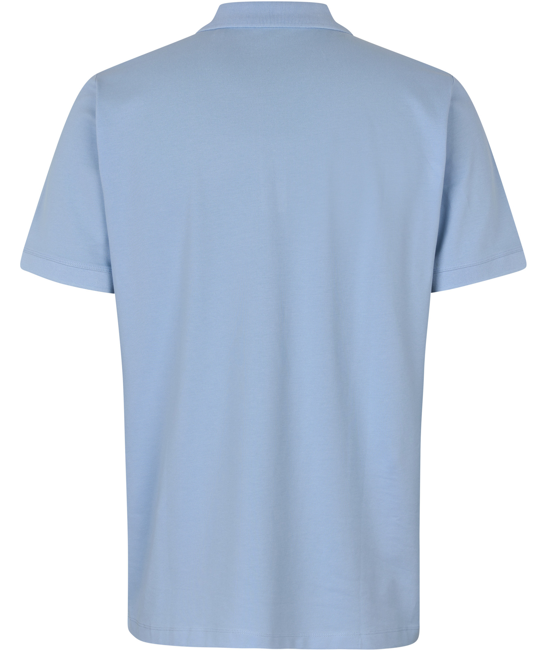 ID organic polo shirt, Light Blue, large image number 1
