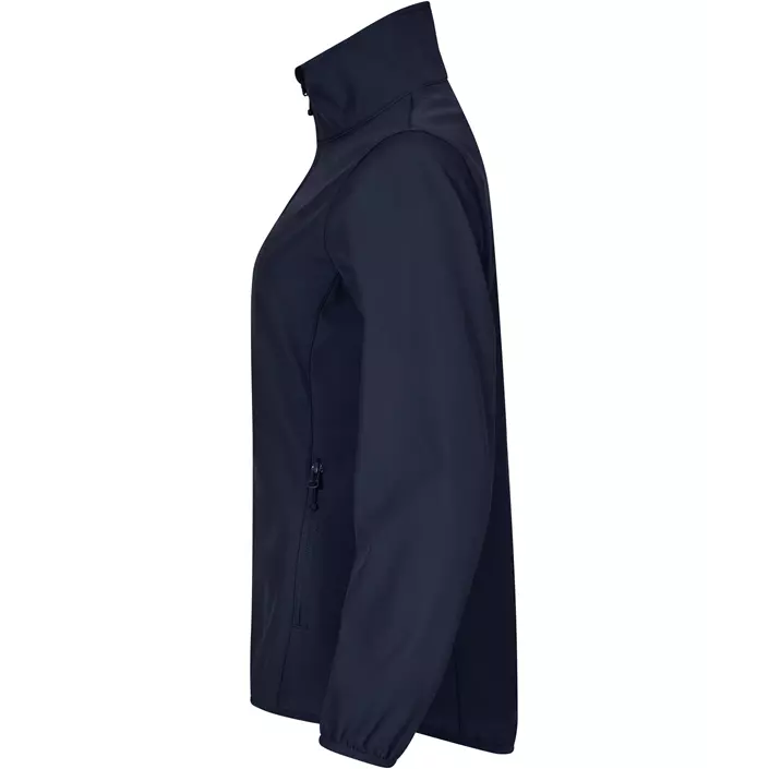 Clique Classic women's softshell jacket, Dark navy, large image number 3