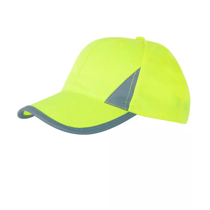 You Linkøping cap with reflectors, Hi-Vis Yellow, Hi-Vis Yellow, large image number 0