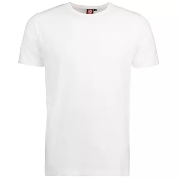 ID T-shirt med stretch, Hvid