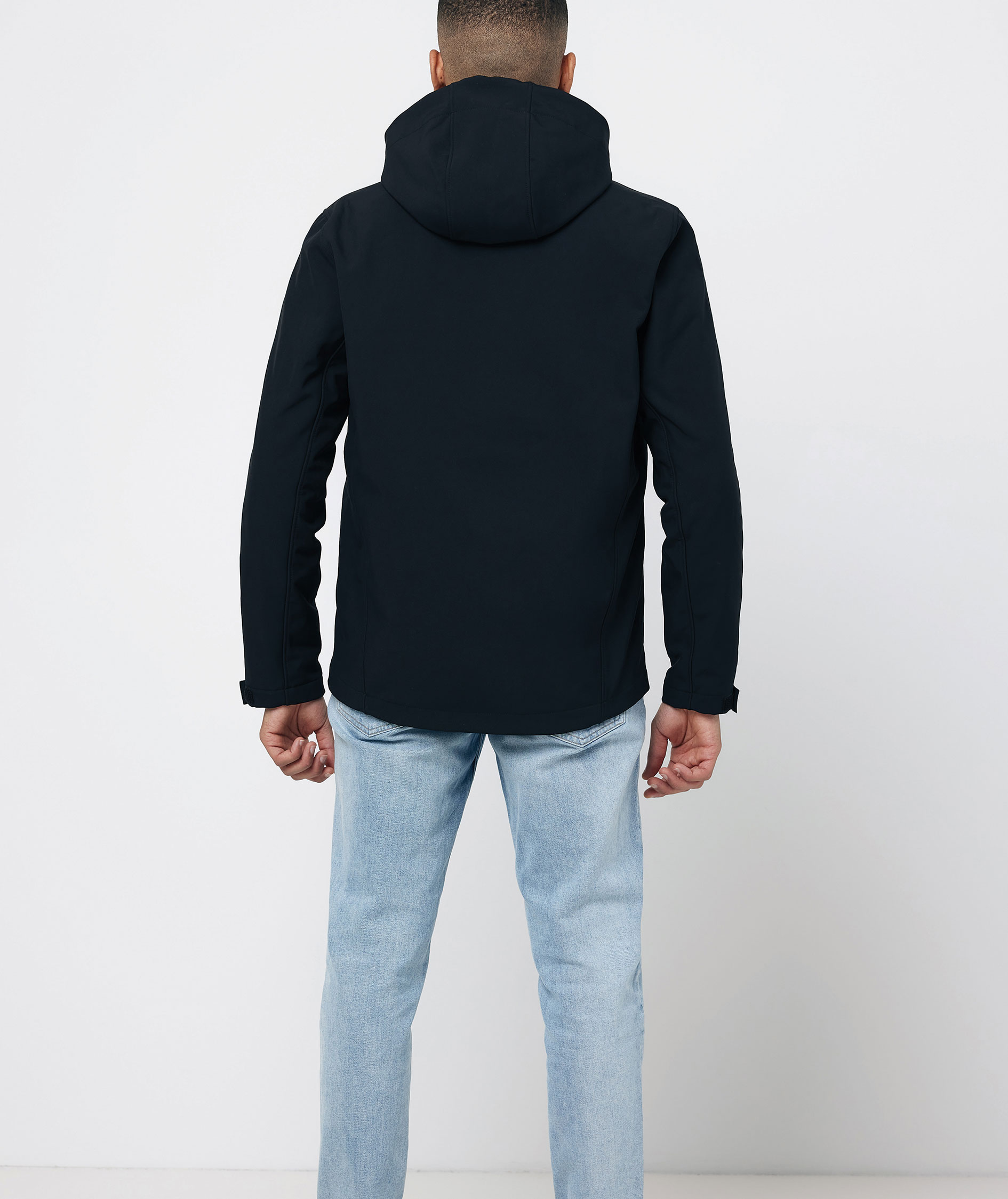 Iqoniq Makalu softshelljacka, Svart, large image number 3